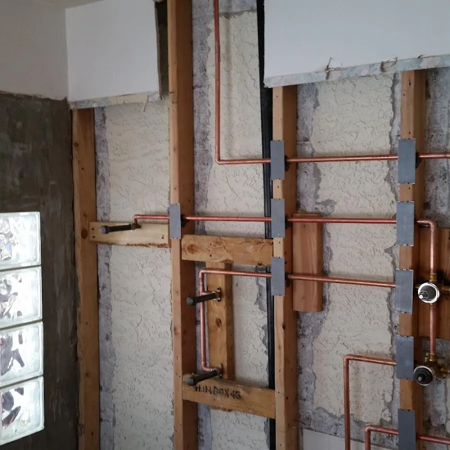 Copper pipe installation for Burst Pipe Repair in Chesterfield